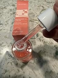 Customer photo review of LumiClear™ Dark Spot Serum