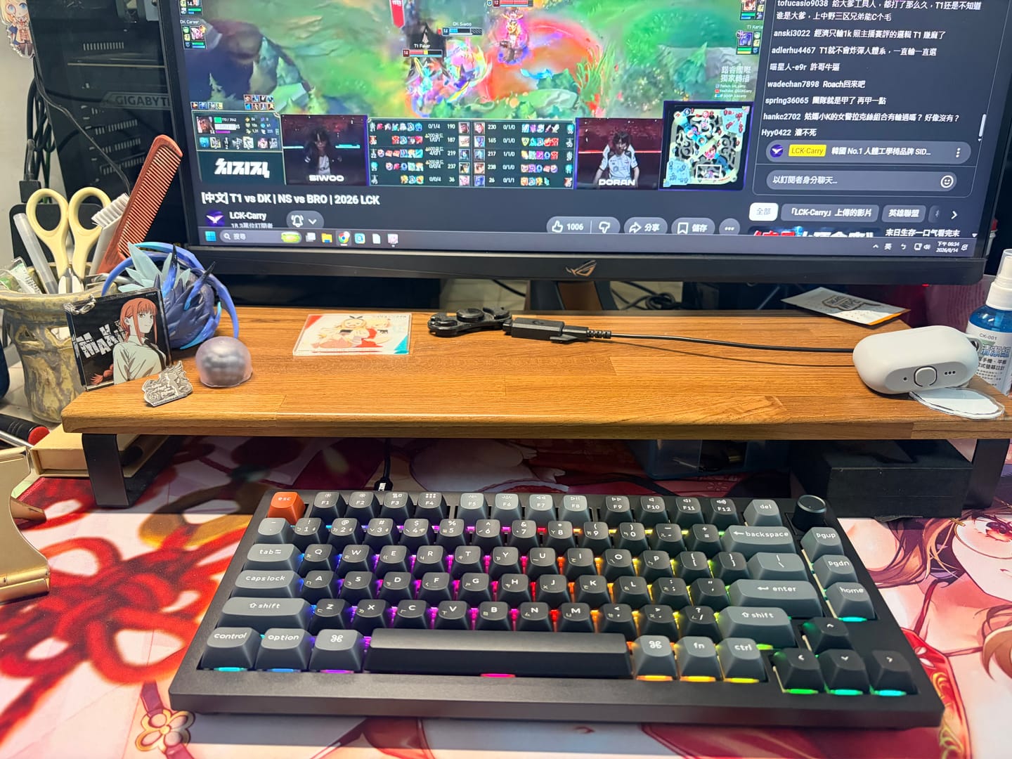 Customer photo review of Keychron V1 Ultra 8K 無線客製化機械鍵盤(注音版本)
