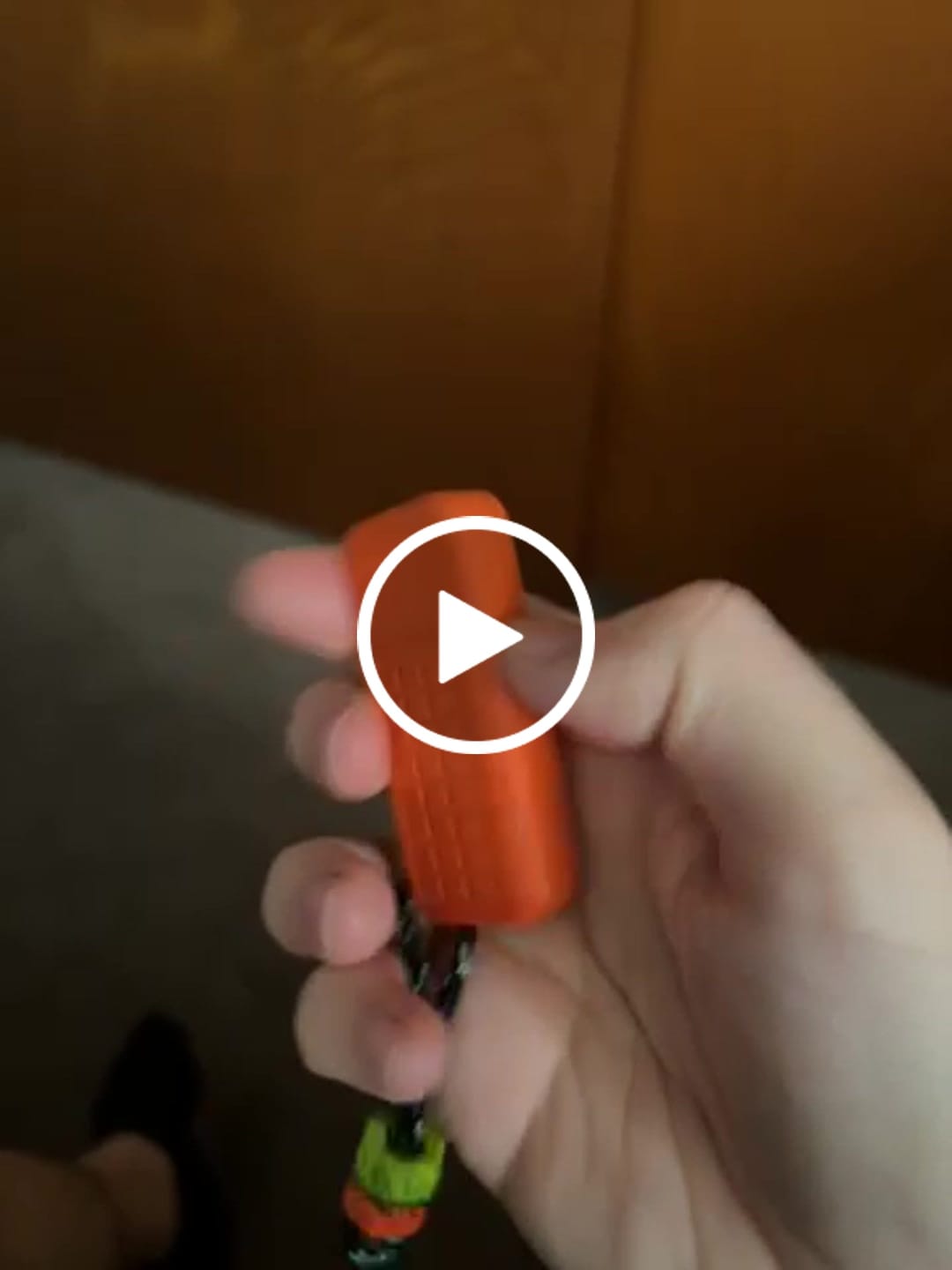 Customer video review of Rivery MFG Zero V2 Utility Knife, Grenade Pattern, Cerakote Hunter's Orange, 6061 Aluminum - Made in USA