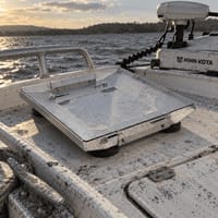 Customer photo review of Magnetic Roof Mount Power Kit | For Boats, Caravans, Canopies & Trays