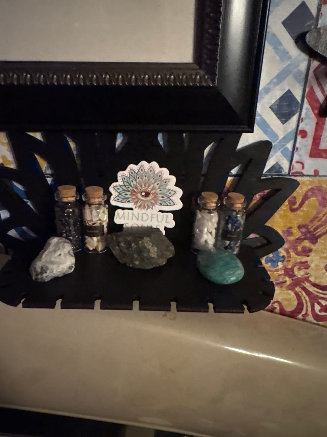 Customer photo review of Crystal Mystery Bag - Rainbow Moonstone Lunar Eclipse Edition