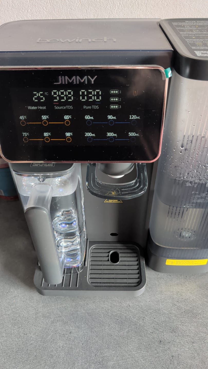 Customer photo review of R9 Countertop Reverse Osmosis Water Purifier
