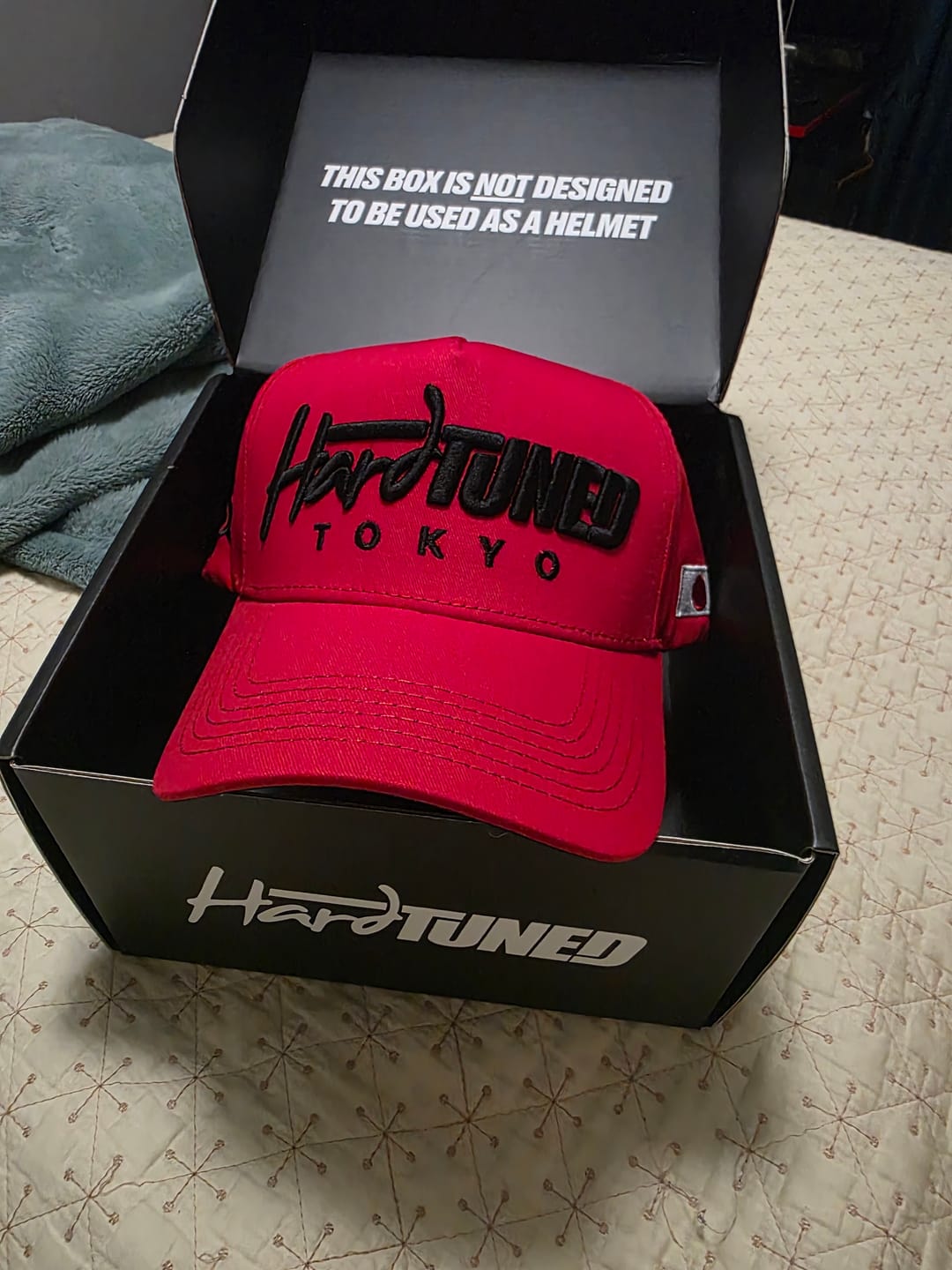 Customer photo review of Hardtuned Tokyo Red A-Frame Cap