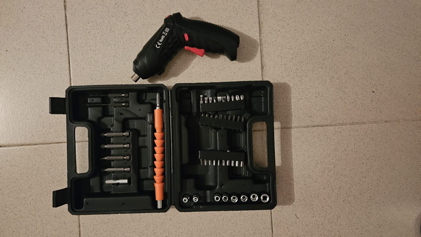 Customer photo review of Destornillador Eléctrico