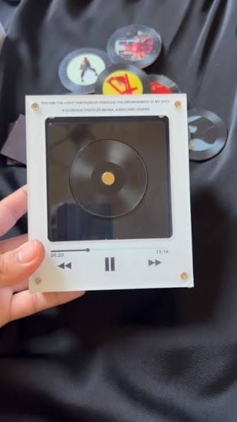 Customer photo review of Musikplayer Magnet - Mit Drehfunktion