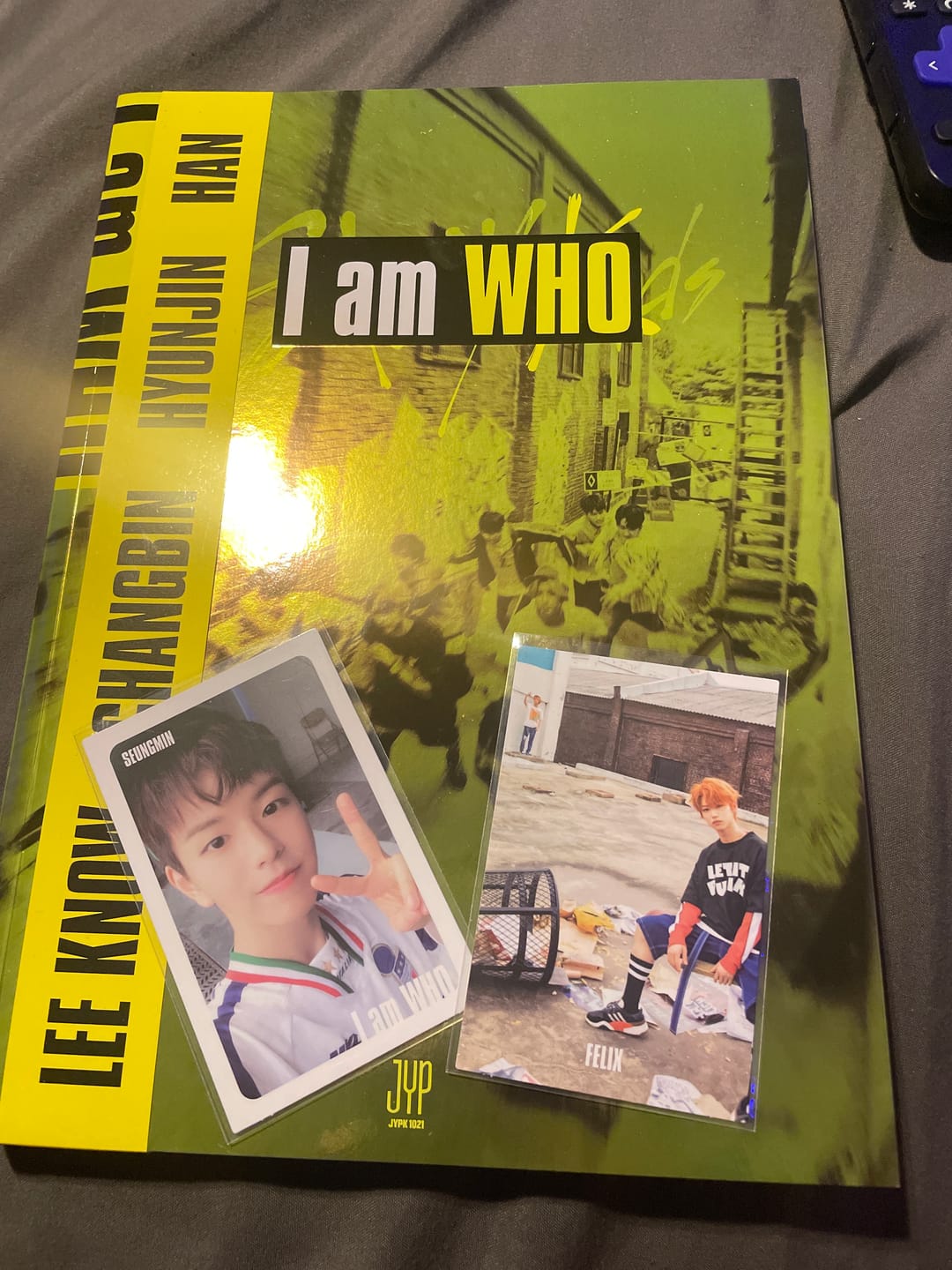 Customer photo review of STRAY KIDS MYSTERY ALBUM