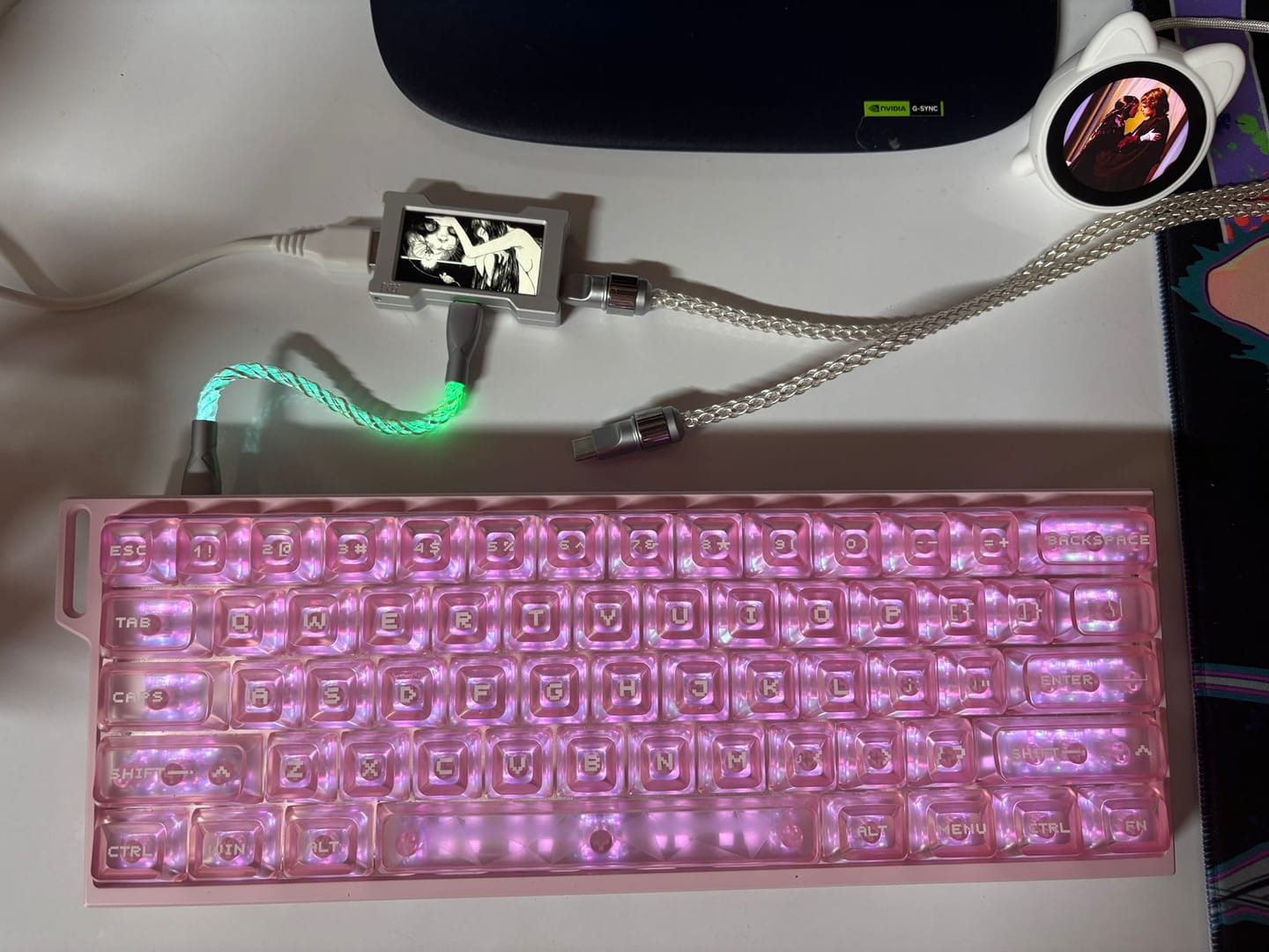 Customer photo review of Wraith Çift Başlıklı Kablo