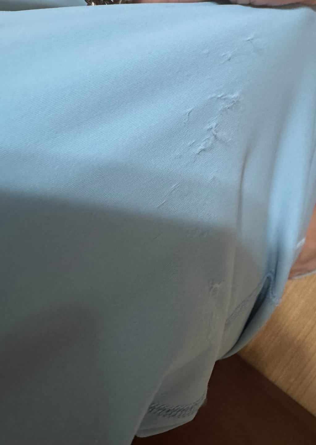Customer photo review of Elemental Blue Straight Leggings