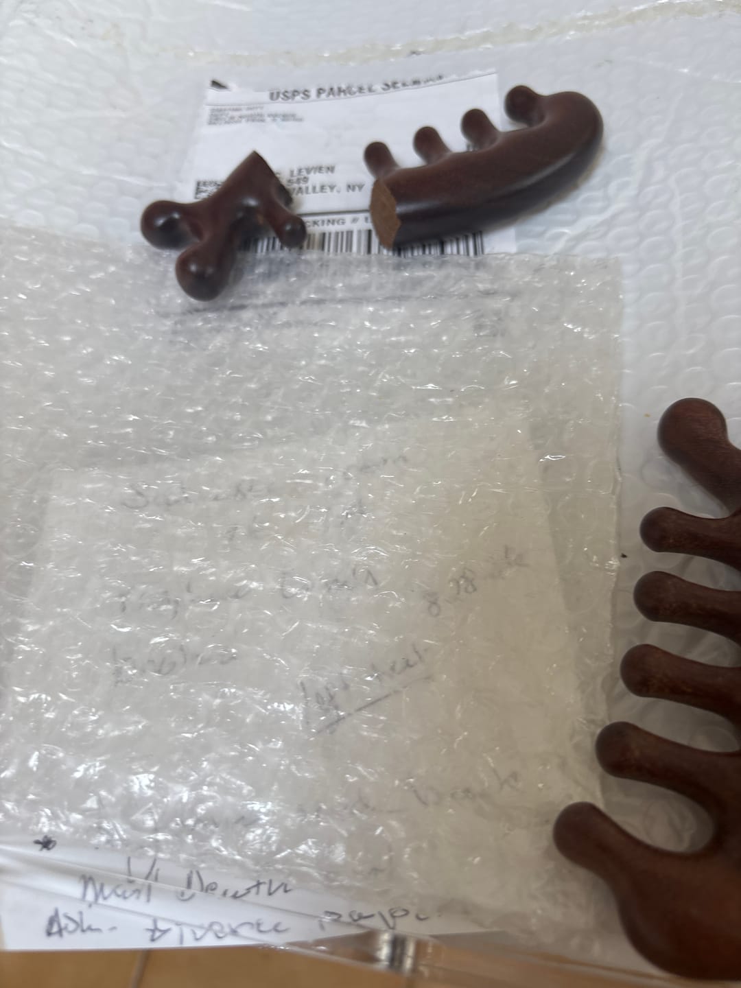 Customer photo review of Meridian Dolphin Comb