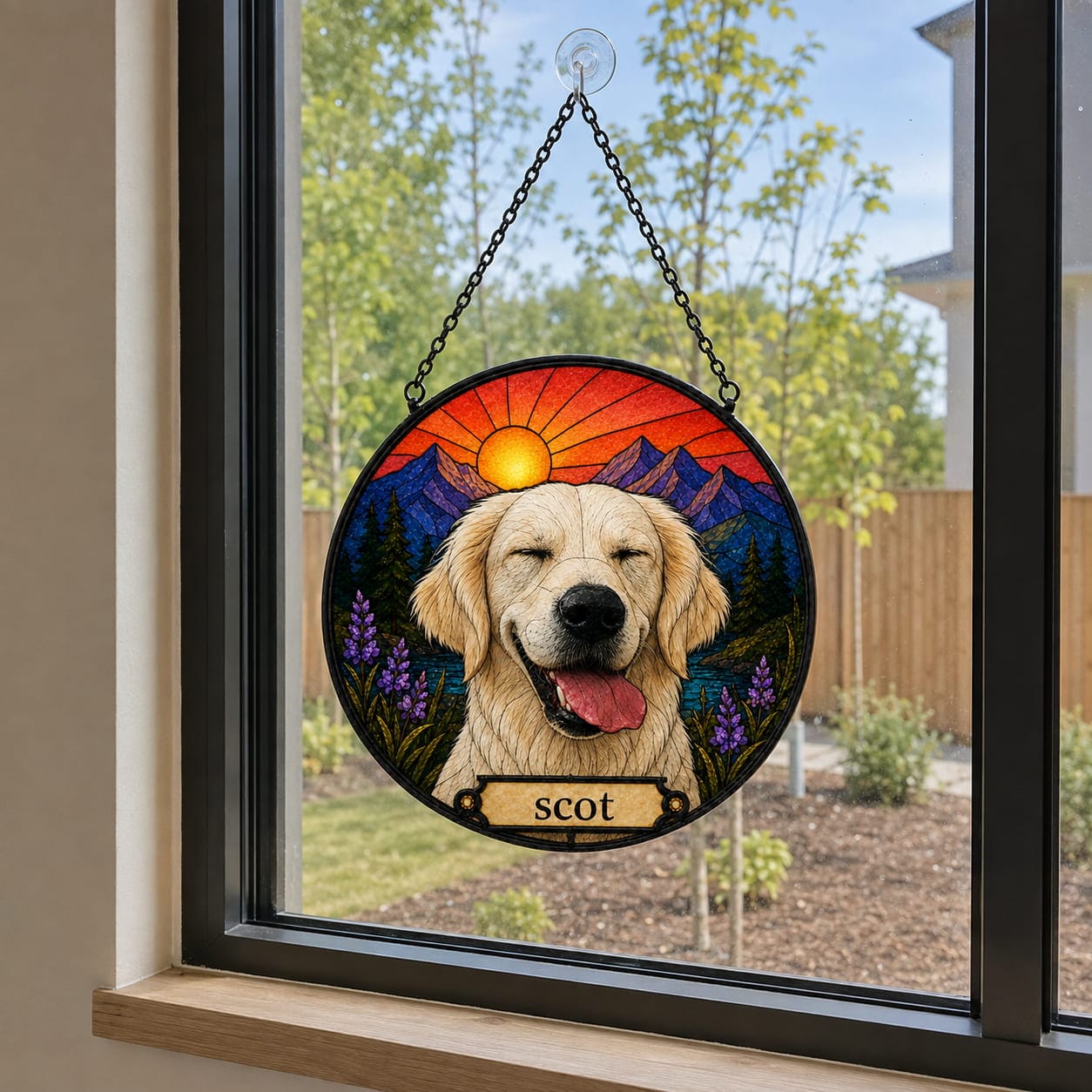 Customer photo review of Pawlight Portrait™ — Custom Pet Portrait