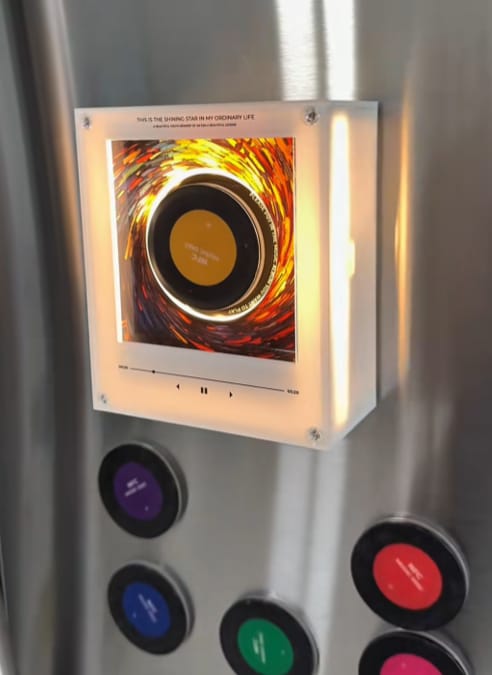 Customer photo review of Musikplayer Magnet - Mit Drehfunktion