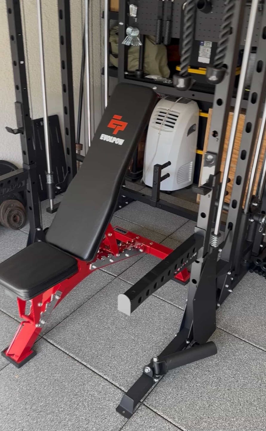 Customer photo review of EVOLPOW BEB Adjustable Weight Bench