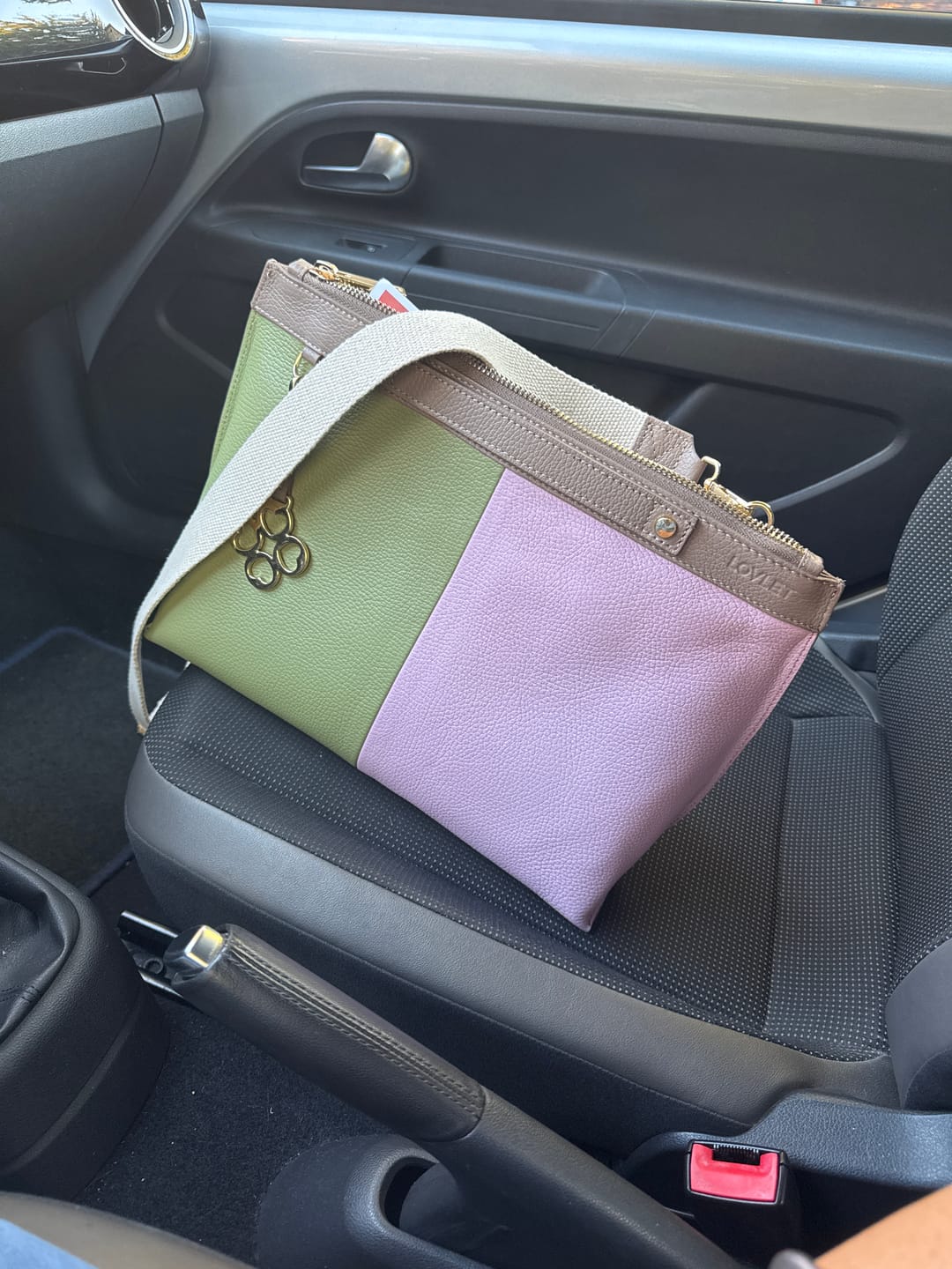 Customer photo review of BORSA SOFY SPECIAL PASTELLO