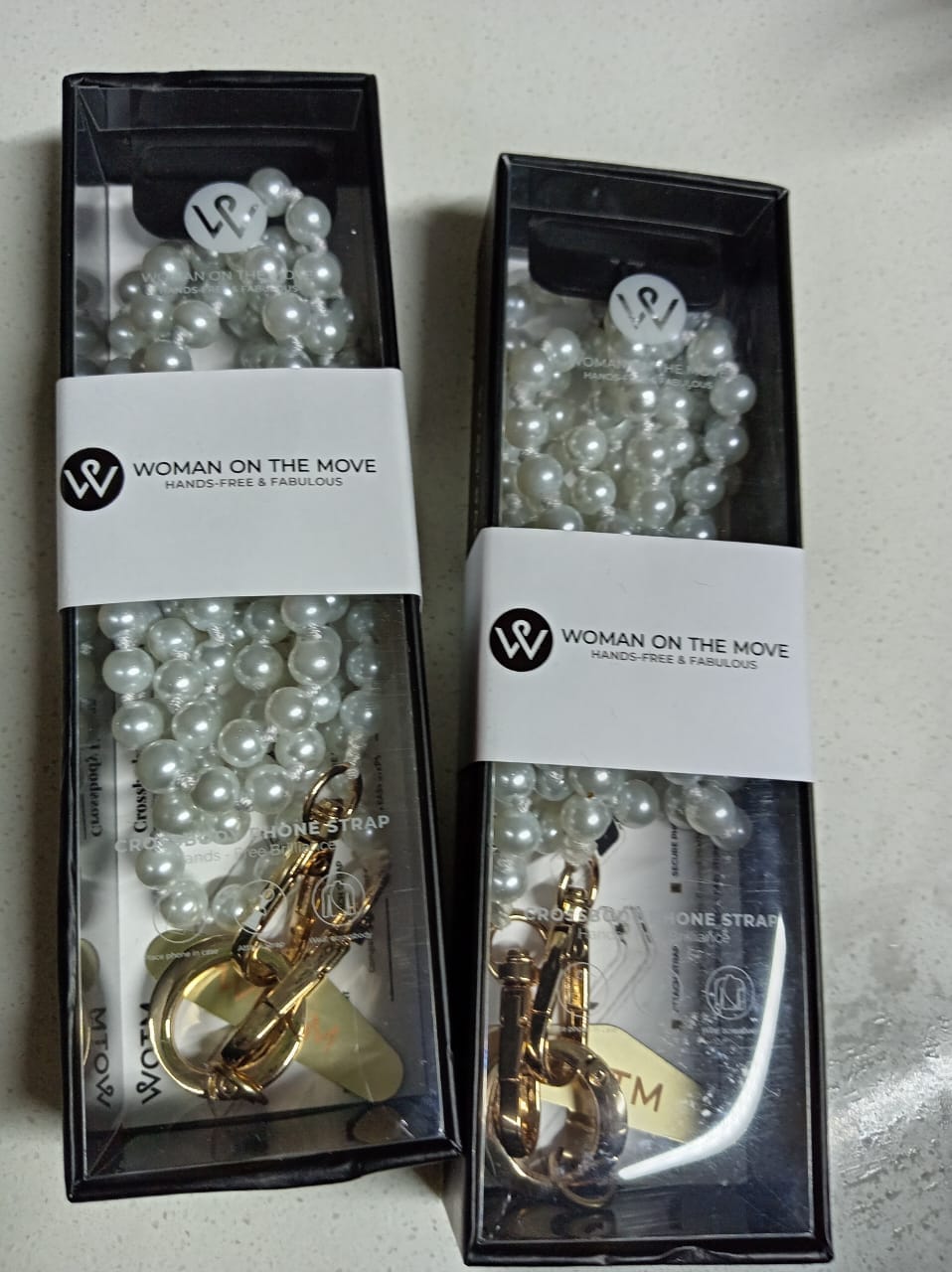 Customer photo review of Pearl Chain Strap