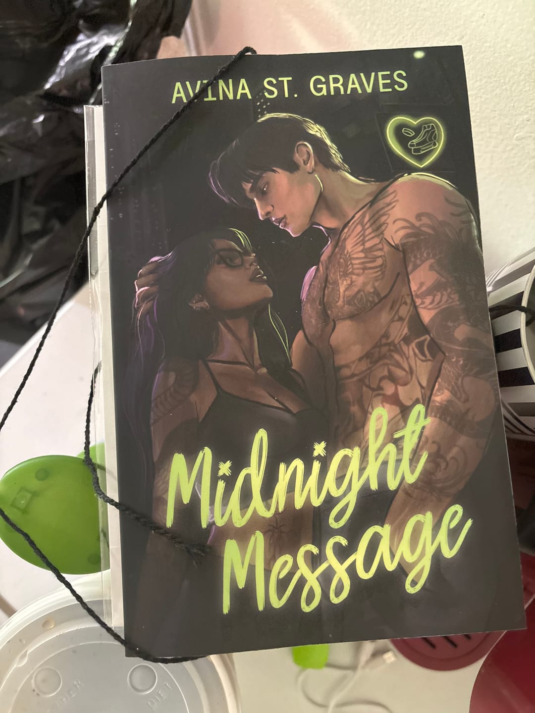 Customer photo review of good girl book club subscription