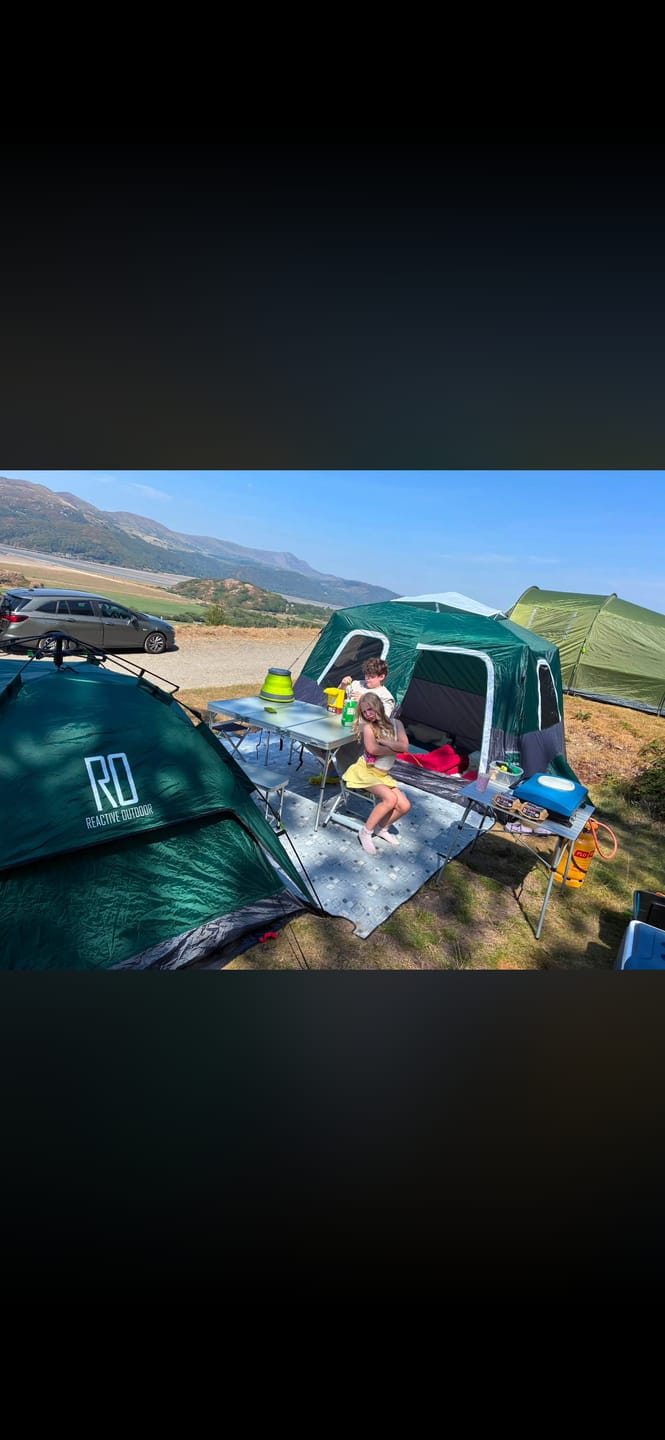 Customer photo review of 2-Step Cabin Tent