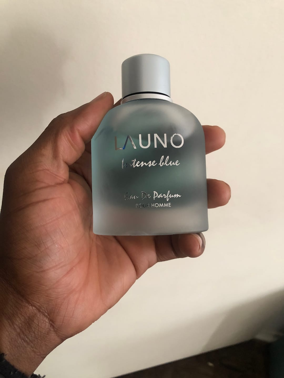 Customer photo review of Launo intense blue Eau De Parfum 100ml - Fragrance World