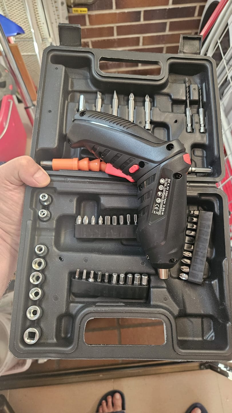 Customer photo review of Destornillador Eléctrico