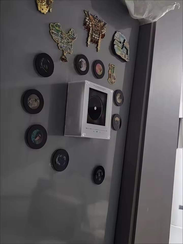 Customer photo review of Musikplayer Magnet - Mit Drehfunktion