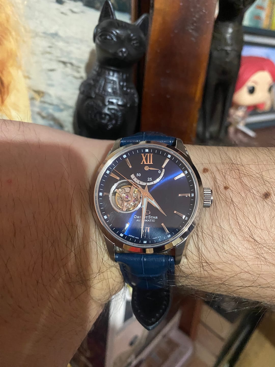 Customer photo review of Reloj Orient Star Automatic RE-AT0006L00B Open Heart 39,3mm