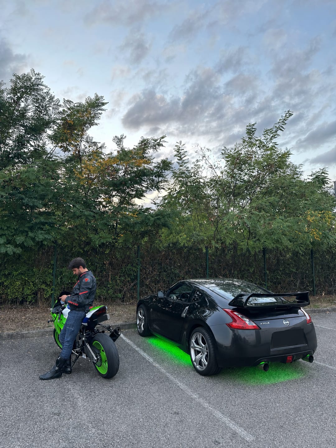 Customer photo review of ELGlow® Universal Car Underglow Kit