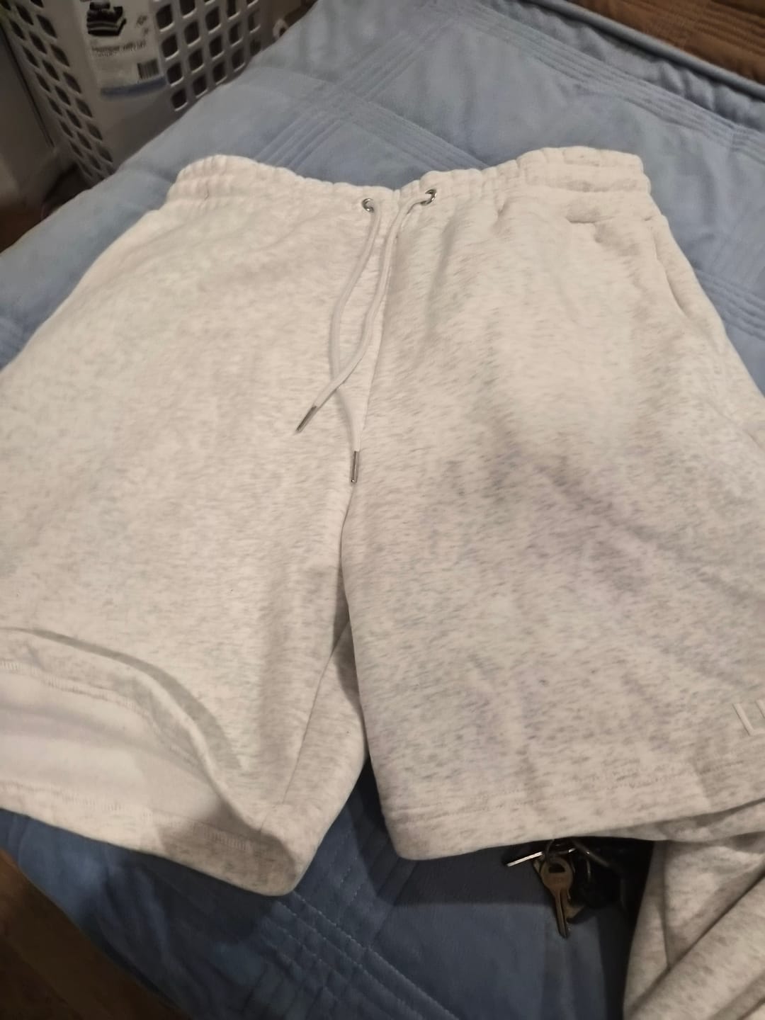 Customer photo review of [Limited Edition] Grey Marle Shorts