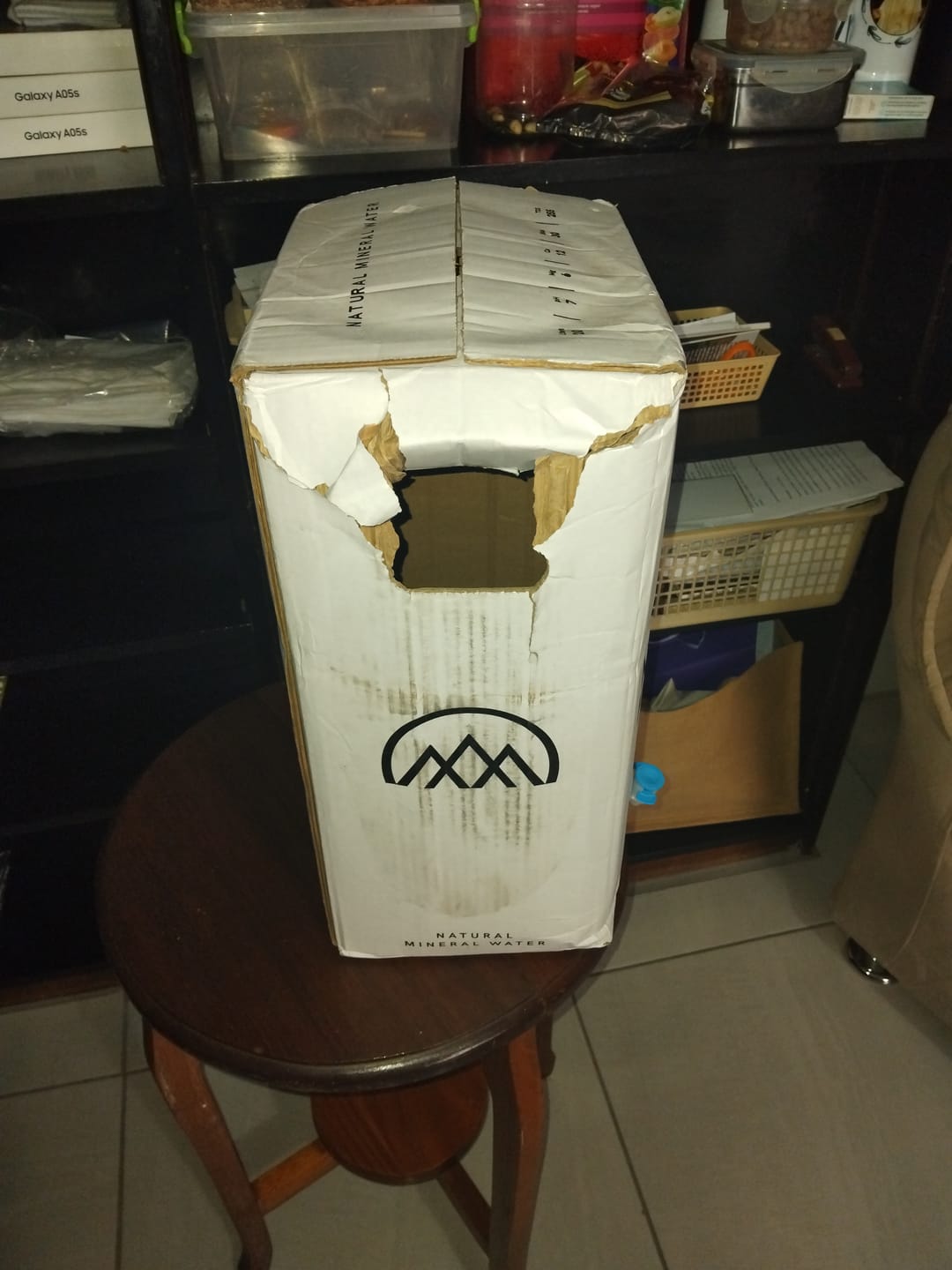 Customer photo review of AcquaBox by Mountain Falls 20L – STILL Mineral Water (on tap Bag-in-Box)