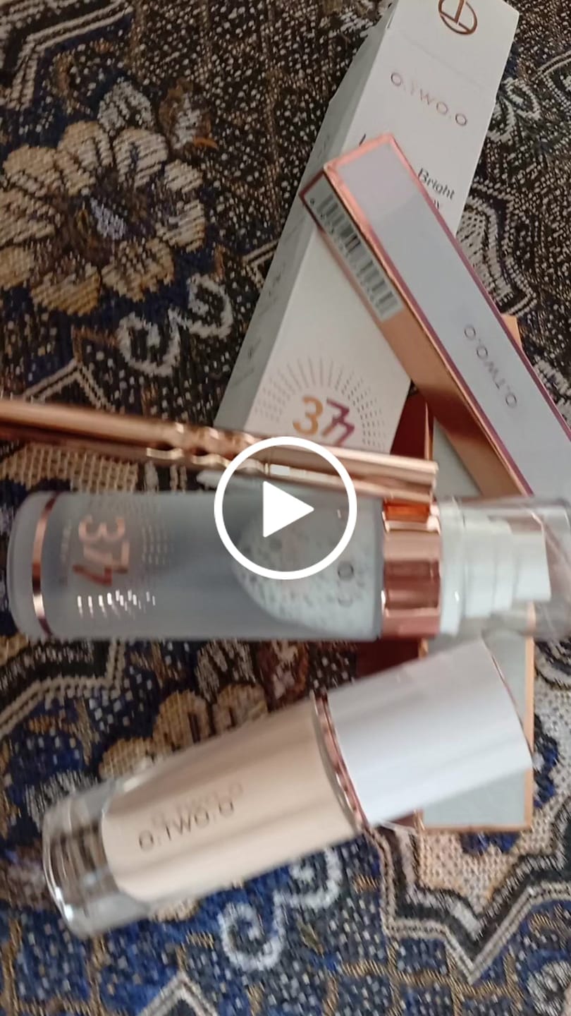 Customer video review of O.TWO.O HAUTE ALL DAY COVERAGE FOUNDATION