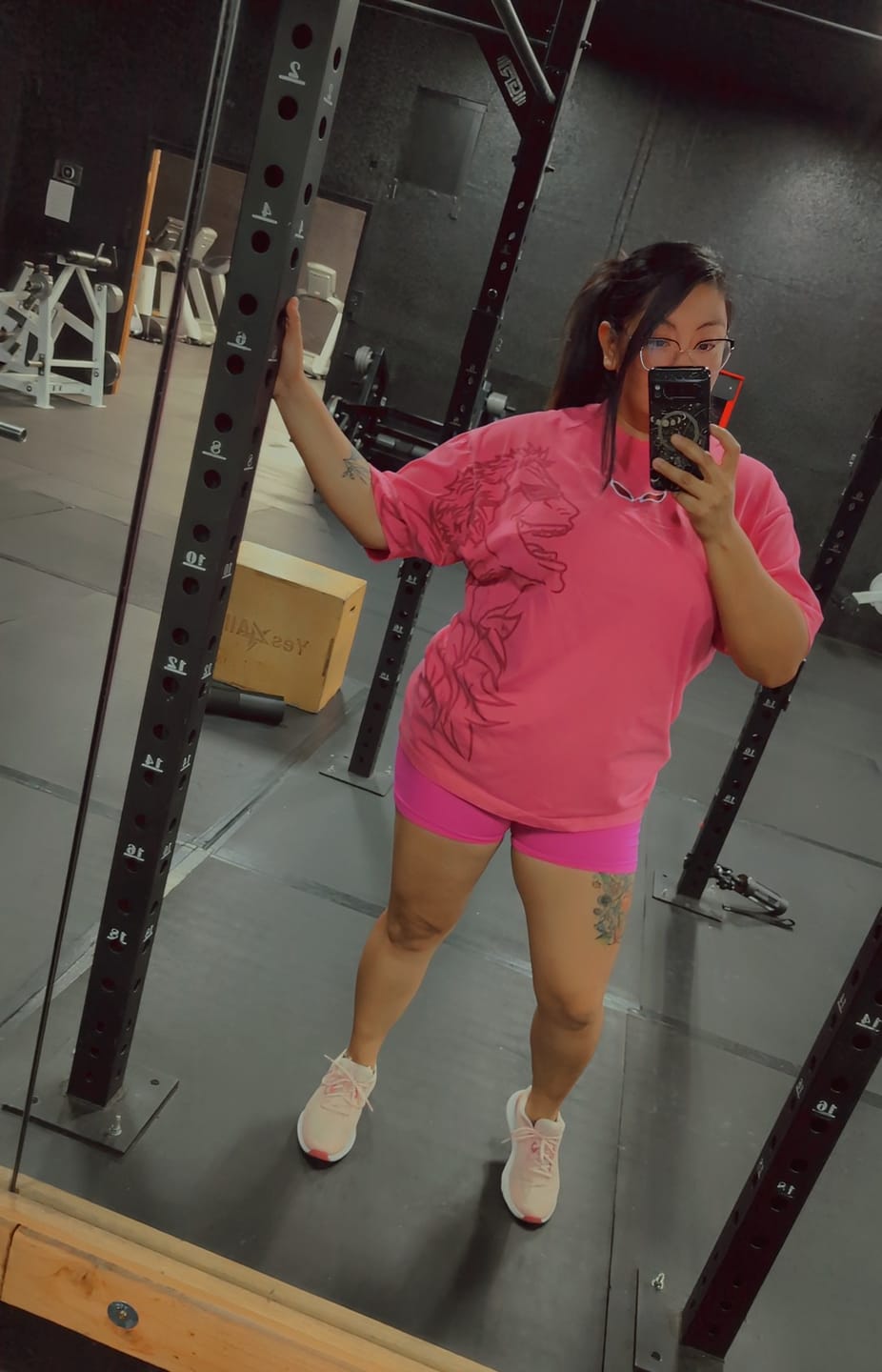 Customer photo review of Flamingo T-Shirt