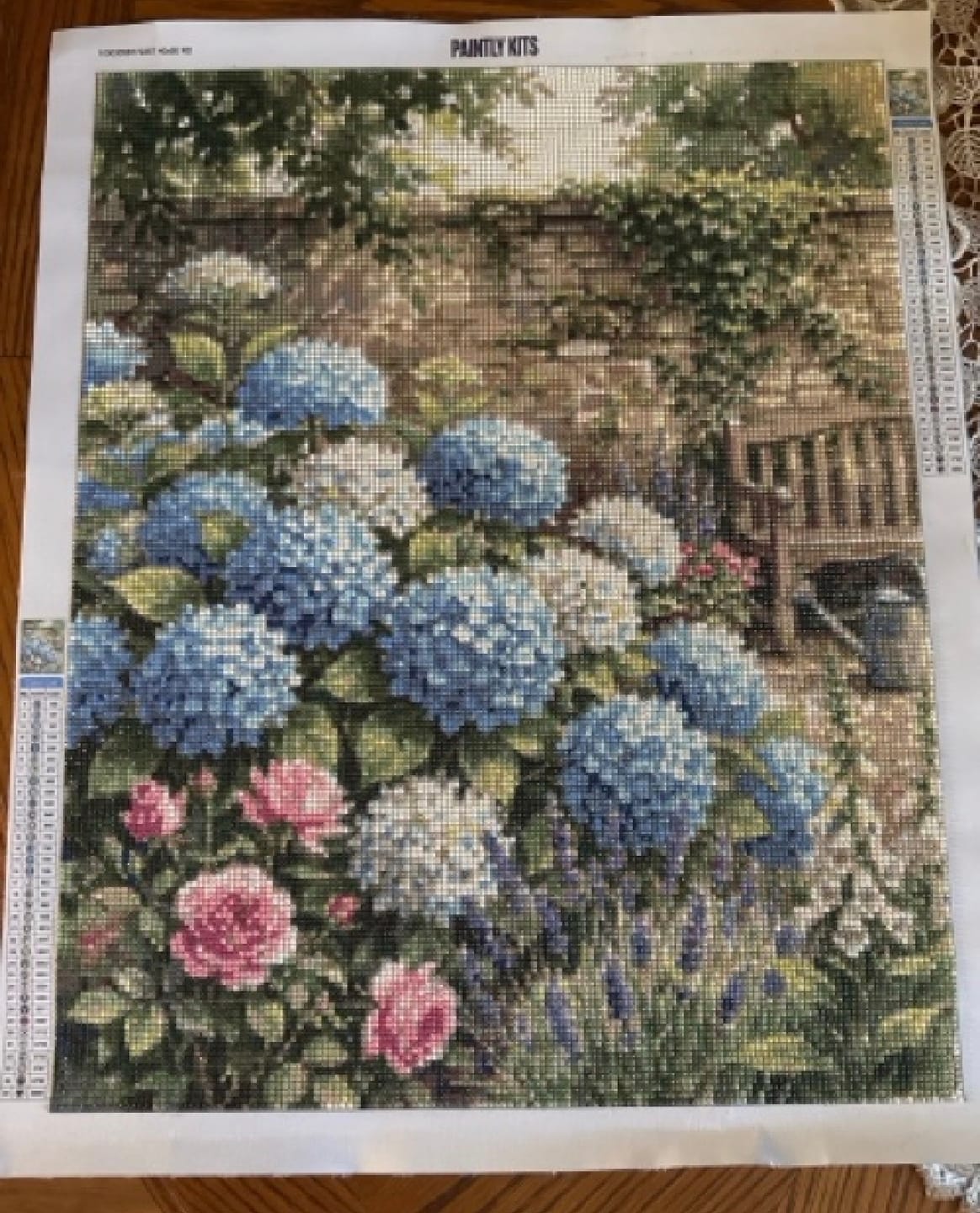 Customer photo review of Blue Hydrangea Retreat