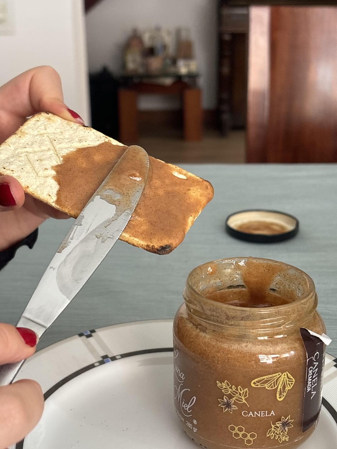 Customer photo review of Miel Cremada con Canela