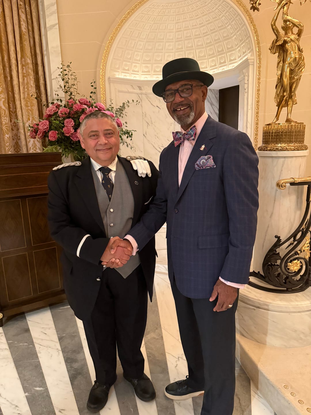 Customer photo review of Round Porkpie Hat
