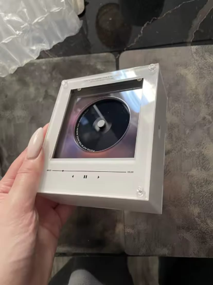 Customer photo review of Musikplayer Magnet - Mit Drehfunktion