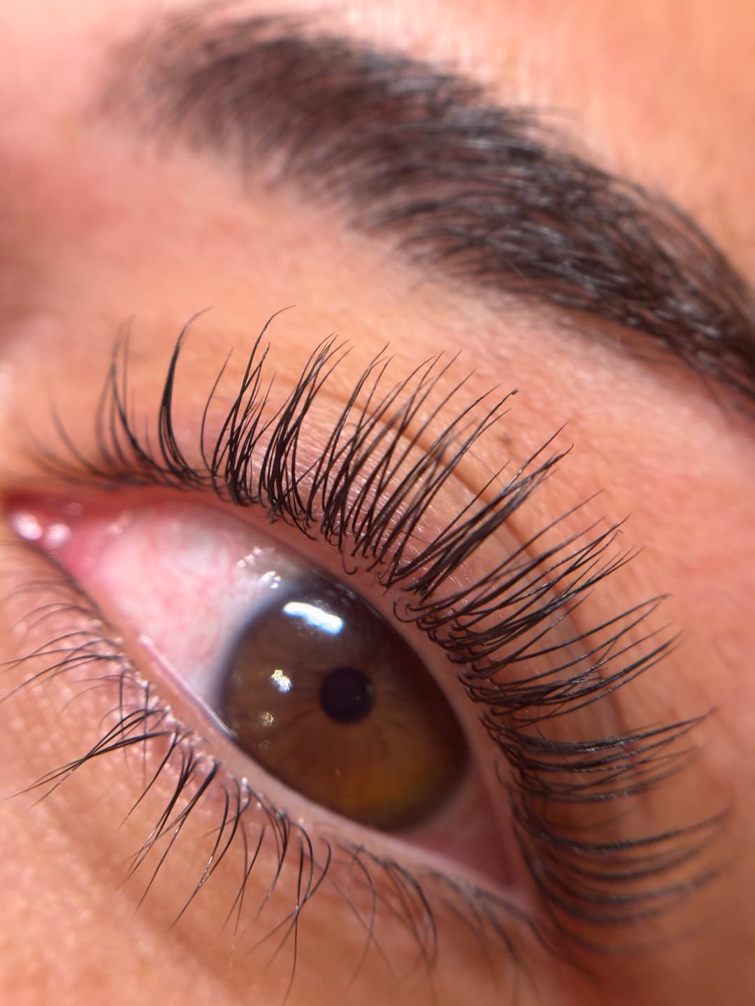 Customer photo review of Pure Care Lash & Brow Lift Pack