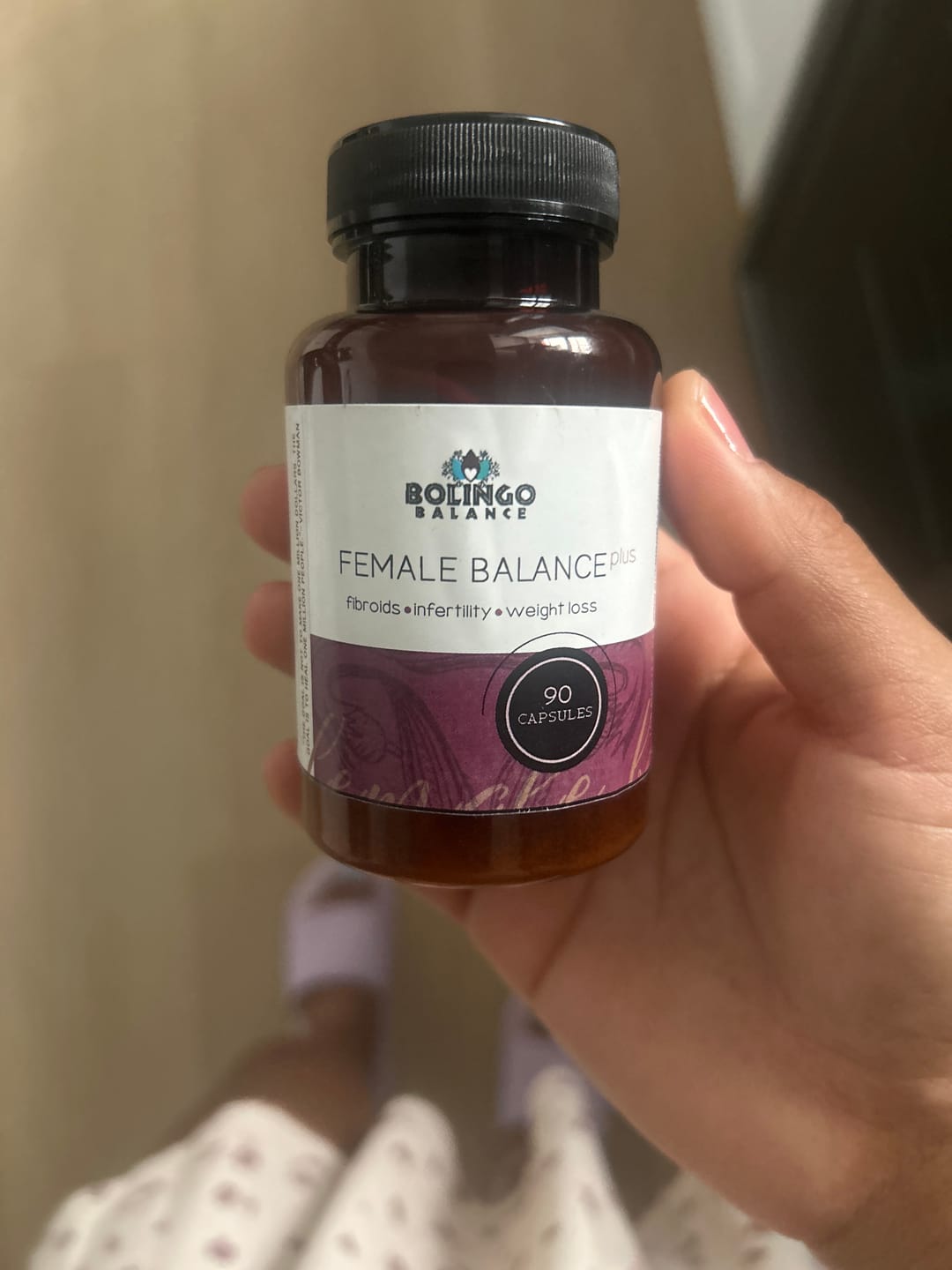 Customer photo review of FEMALE BALANCE PLUS