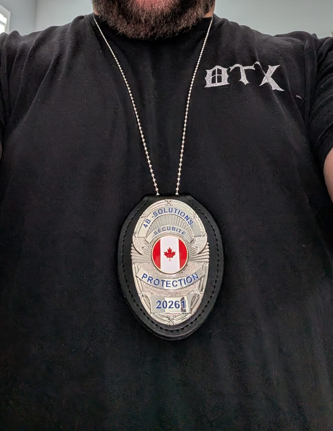 Customer photo review of Customizable Badge BA03