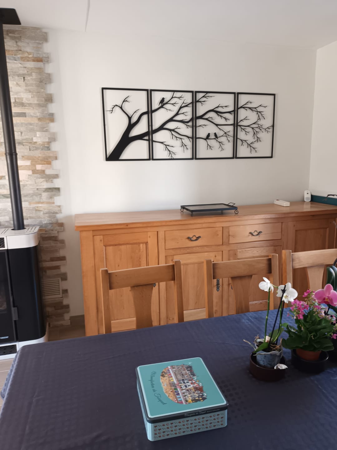 Customer photo review of Décoration Murale en Métal - Quadra Branches