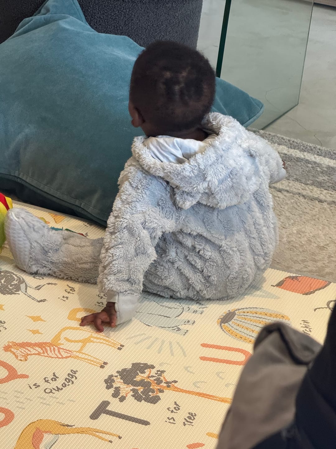 Customer photo review of Sunset Geo/ ABC Africa Play Mat