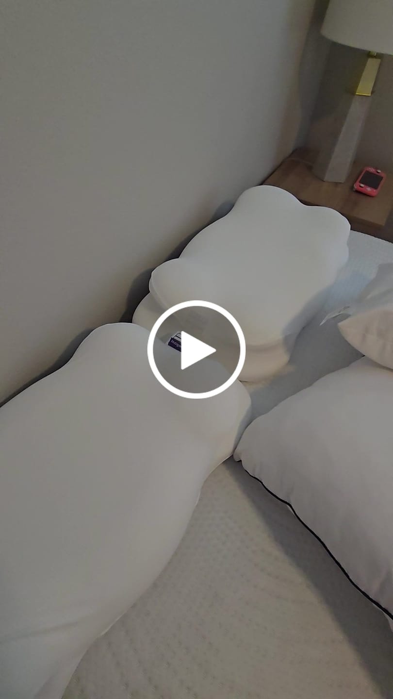 Customer video review of CloudAlign™ Pillow
