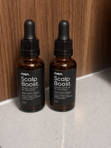 Customer photo review of Scalp Boost — Sérum de Densidad Capilar