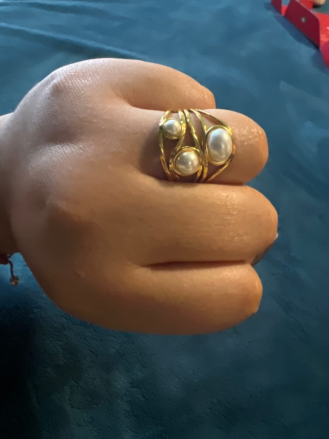 Customer photo review of Anillo Ajustable Addis
