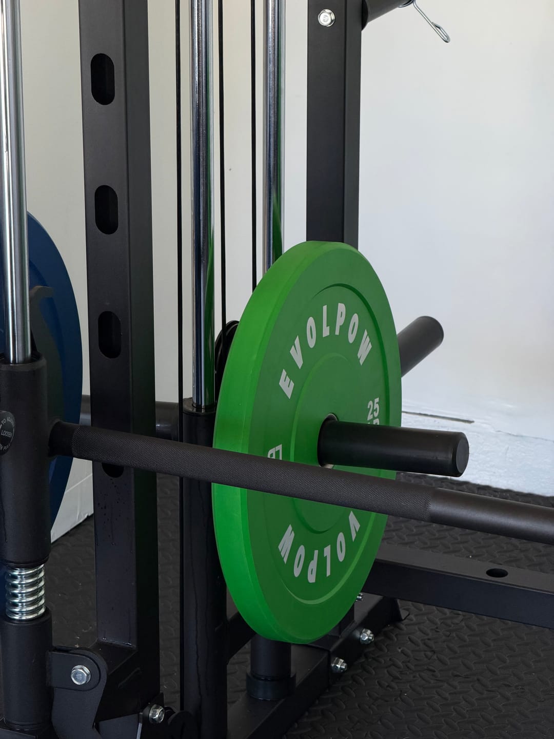 Customer photo review of EVOLPOW Color Low Bounce Bumper Plates Olympic Weight Plates