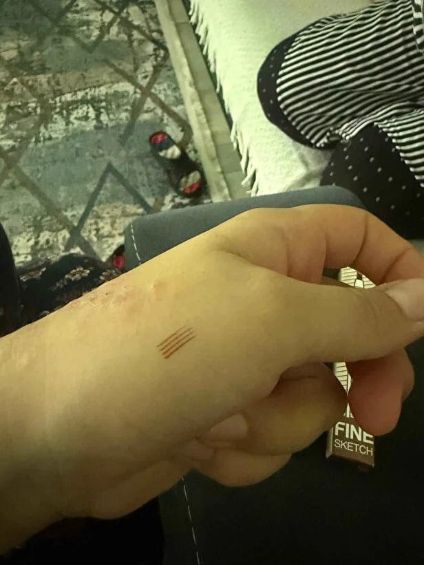 Customer photo review of LORIA Mikroblading Qaş Qələmi — 4 uclu, suya davamlı
