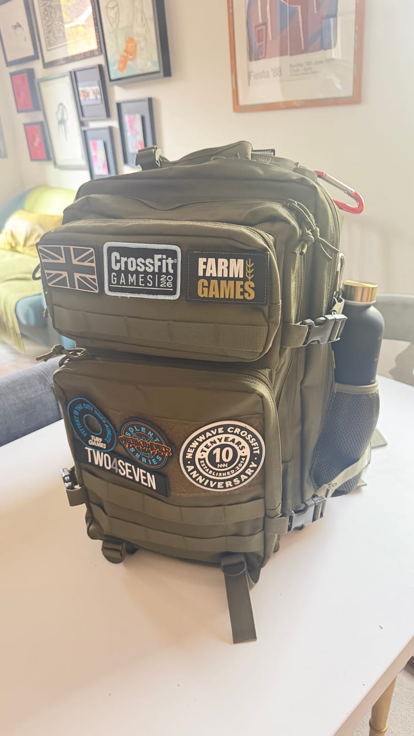 Customer photo review of TWO4SEVEN 45L Backpack - Khaki