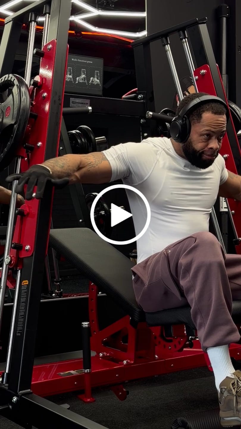 Customer video review of Crush Series - Adjustable Chest Press