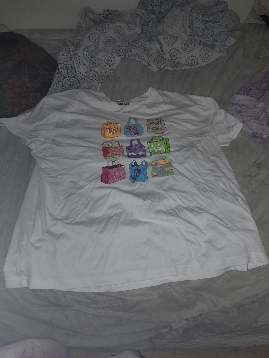 Customer photo review of Mystery T-Shirt