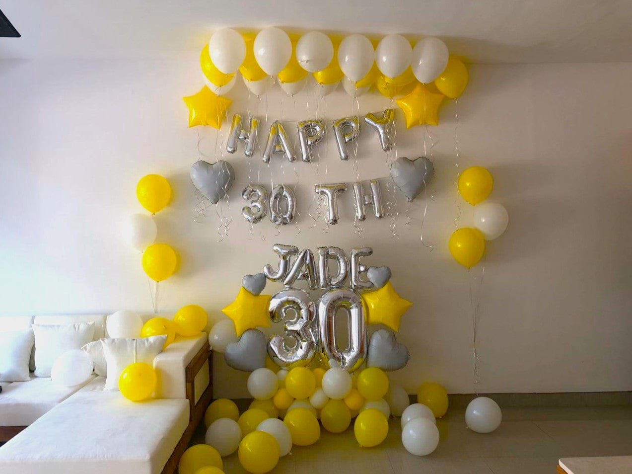 Customer photo review of 🎊 Indoor Room Decorations - Villa Room Setup