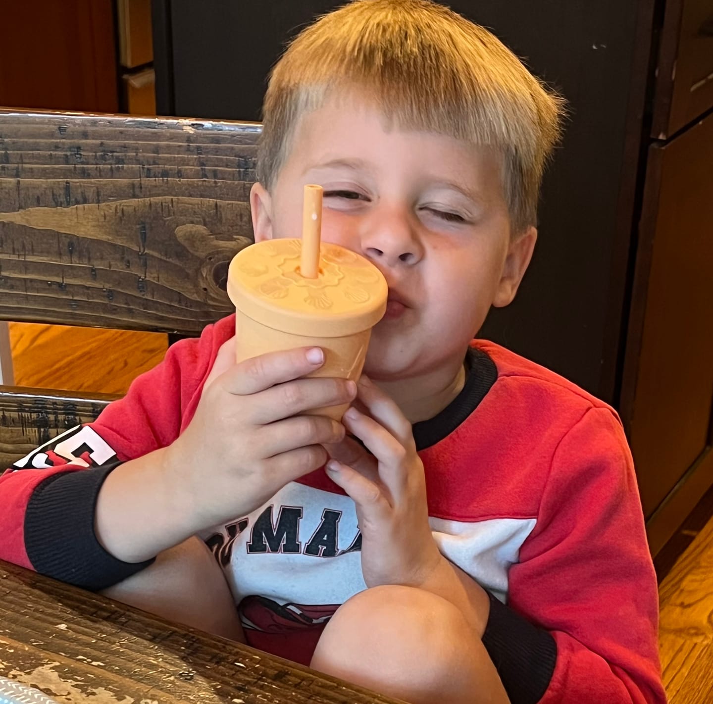 Customer photo review of The Seashell Straw Cup