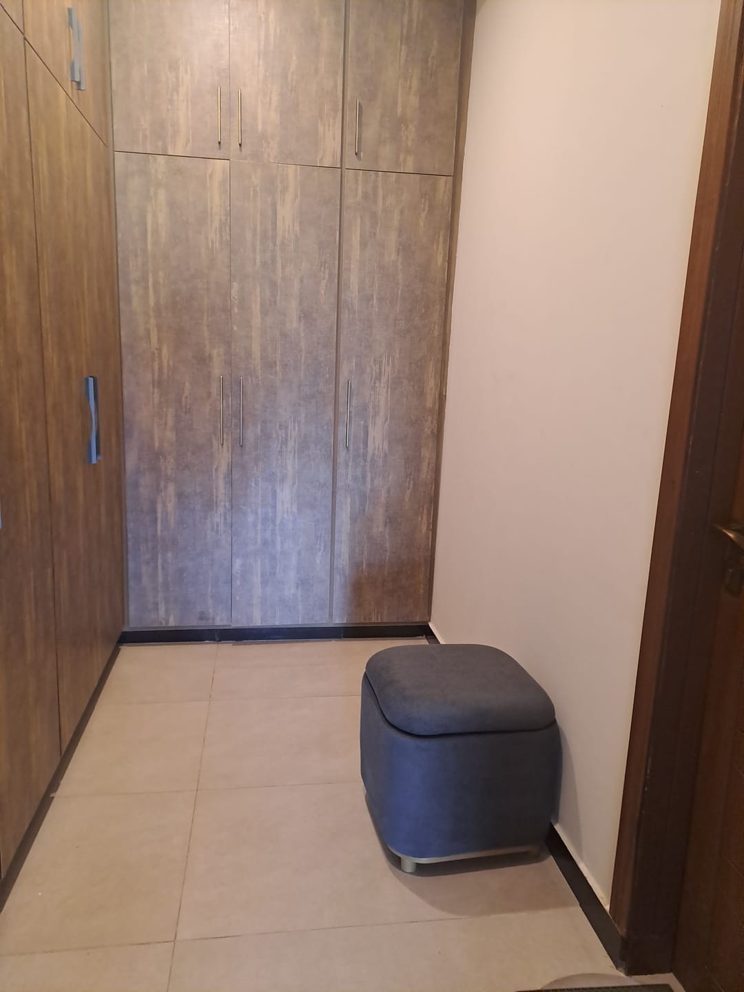 Customer photo review of 1 Seater Comfy Storage Ottoman Stool- 1500