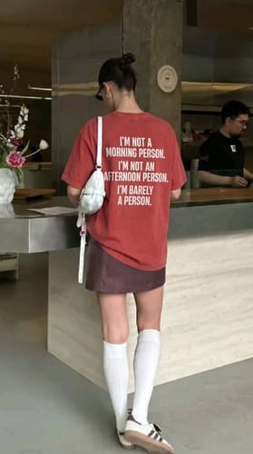 Customer photo review of I’m not a morning person. I’m not an afternoon person. I’m barely a person